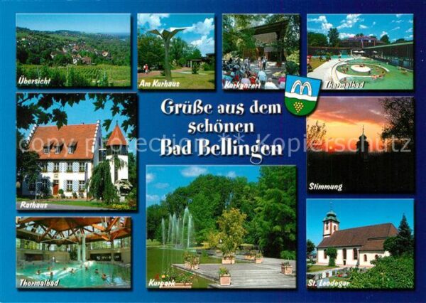 Bad Bellingen Kurhaus Kurkonzert Thermalbad Rathaus K