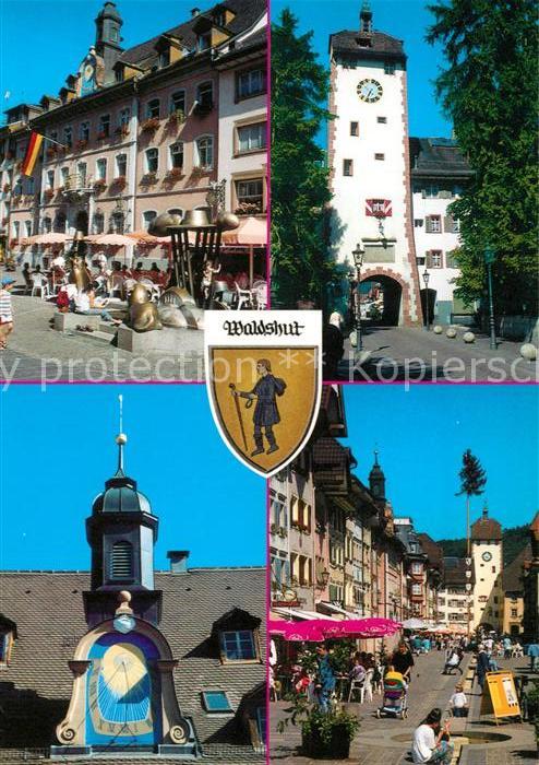 Waldshut-Tiengen Stadttor Rathausturm Marktplatz