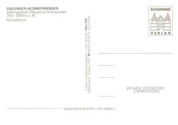 Villingen-Schwenningen Kurgarten Franziskanerkloster Verkehrsa – Bild 2