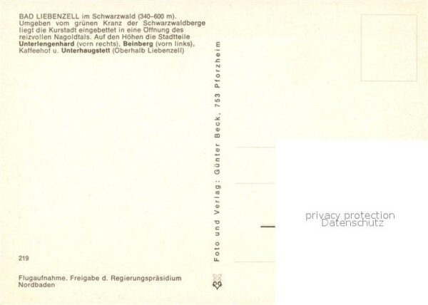 Bad Liebenzell Fliegeraufnahme Beinberg – Bild 2