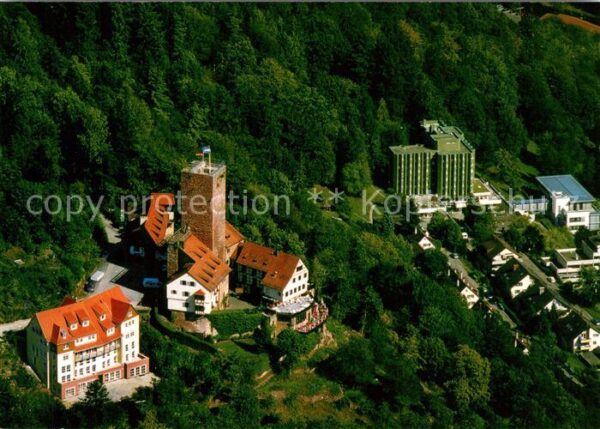 Bad Liebenzell Fliegeraufnahme AOK Klinik Schlossberg