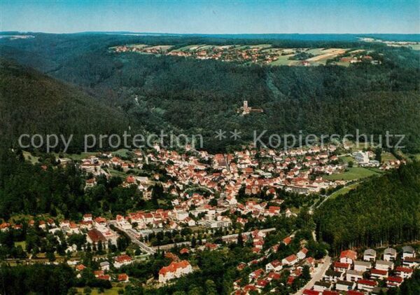 Bad Liebenzell Fliegeraufnahme