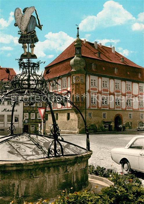 Koenigshofen Bad Brunnen Rathaus