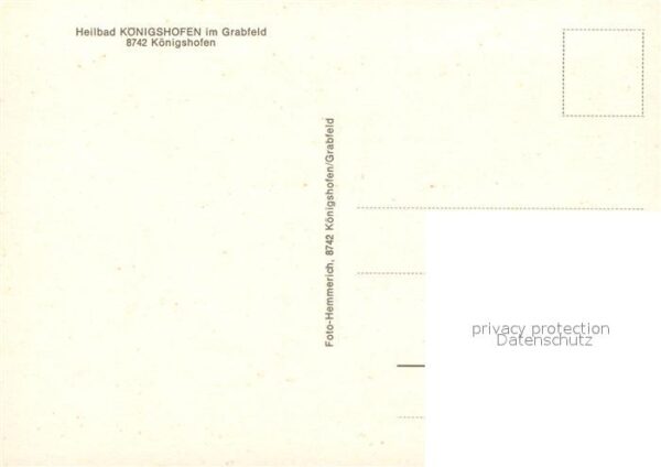 Koenigshofen Bad Brunnen Rathaus – Bild 2