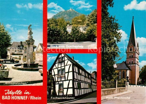 Bad Honnef Annaplätzchen Drachenfels Katholische P