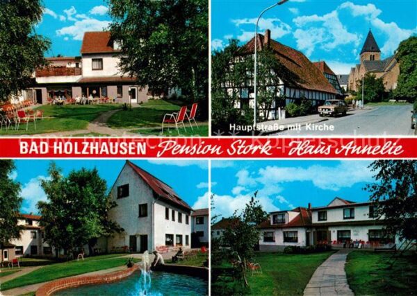 Bad Holzhausen Luebbecke Pension Stork Haus Annelie Hauptstraße