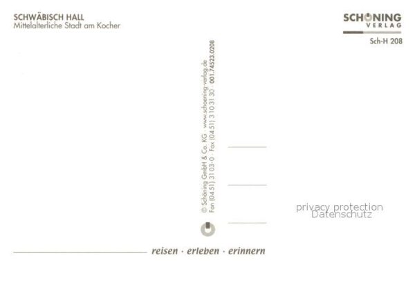 Schwaebisch Hall Bootsanlegestelle Brunnen Comburg Ratha – Bild 2