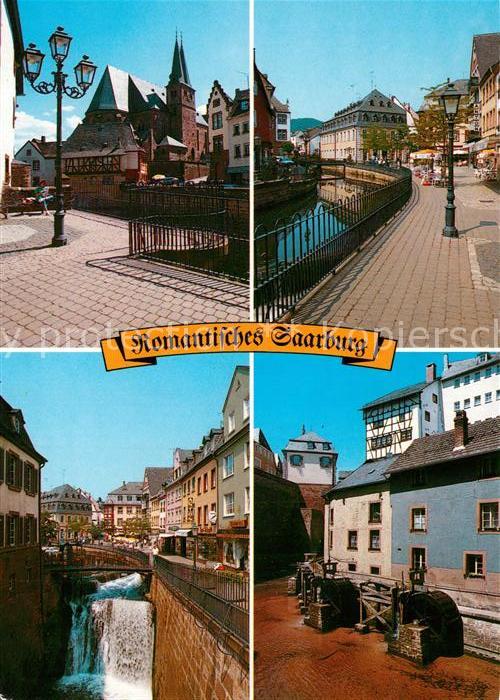 Saarburg Saar Wasserfall Stadtansichten