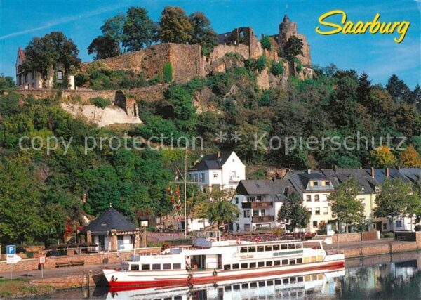 Saarburg Saar Ruine der Saarburg
