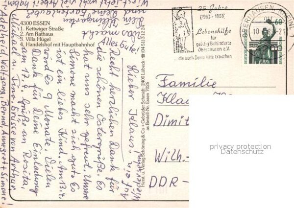 Essen Ruhr Kettwiger Straße Rathaus Villa Hügel Ha – Bild 2