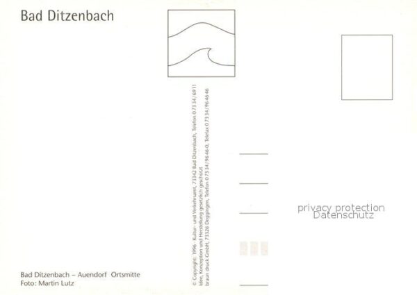 Ditzenbach Bad Auendorf Bach – Bild 2