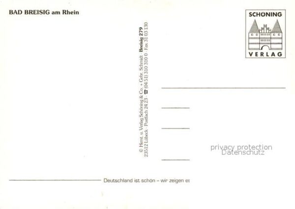 Breisig Bad Schiffsanleger Rhein Park – Bild 2