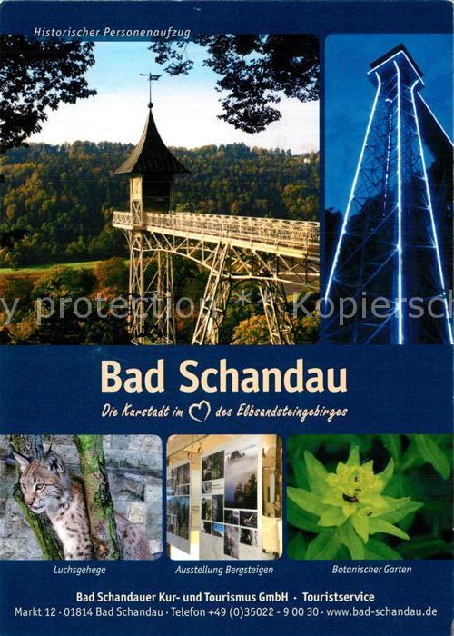 Schandau Bad Personenaufzug Luchsgehege Botanischer