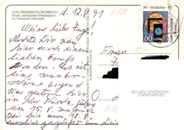 Fraenkisch-Crumbach Burgruine Rodenstein Freischwimmbad Dor – Bild 2