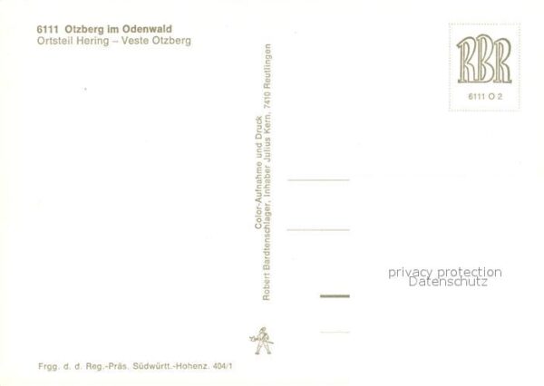Otzberg Odenwald Ortsteil Hering Veste Otzberg – Bild 2