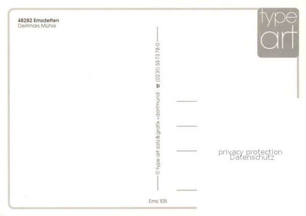 Emsdetten Deitmars Mühle – Bild 2