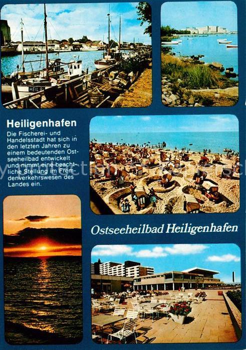 Heiligenhafen Ostseebad Hafen Strand Abendstimmung Chronik