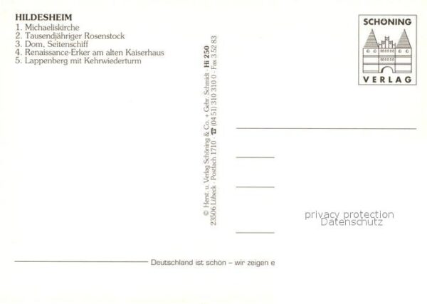 Hildesheim Michaeliskirche Rosenstock Dom Kaiserha – Bild 2