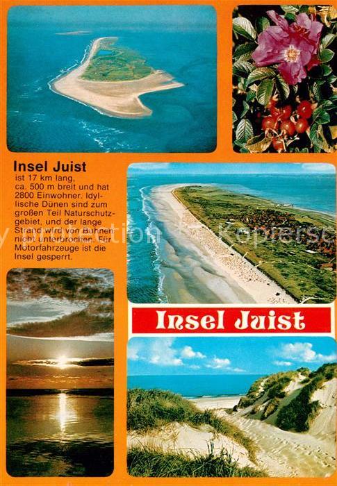 Insel Juist Fliegeraufnahme Dünen Abendstimmung Chr