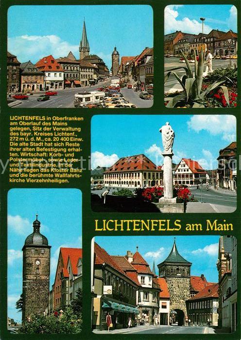 Lichtenfels Bayern Stadtansichten Denkmal Stadttor Chronik