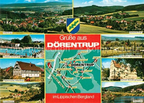 Doerentrup Freibad Forellenbad Kurpark Schwelentru