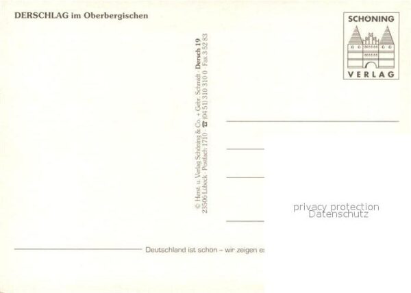 Derschlag Fliegeraufnahme Brunnen Kirche Panorame – Bild 2