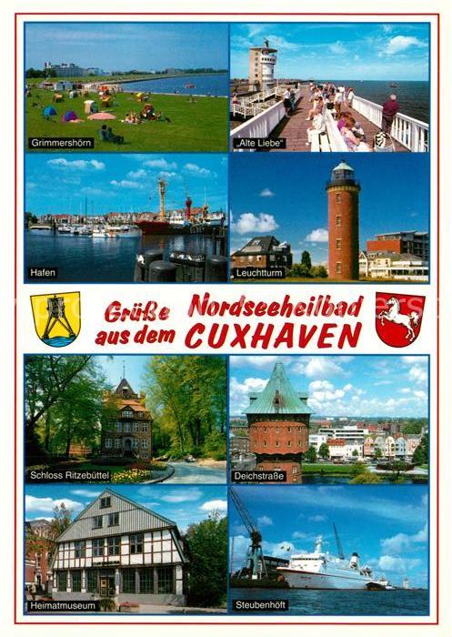 Cuxhaven Nordseebad Grimmershörn Alte Liebe Schlott Ritzebü