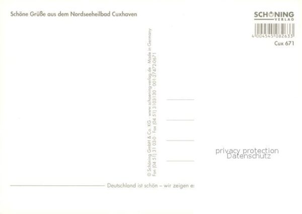 Cuxhaven Nordseebad Grimmershörn Alte Liebe Schlott Ritzebü – Bild 2