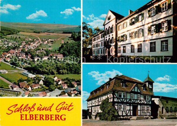 Elbersberg Fliegeraufnahme Fachwerk