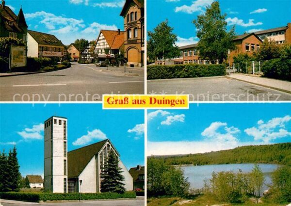 Duingen Tie Kirche Schule