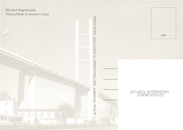 Stralsund Mecklenburg Vorpommern Fliegeraufnahme Rügenbrücke Wissower Kl – Bild 2