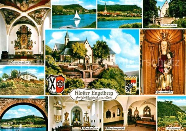 Grossheubach Kloster Engelberg Gnadenaltar Gnadenbil