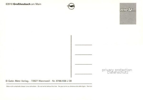 Grossheubach Kloster Engelberg Rathaus Panorama – Bild 2