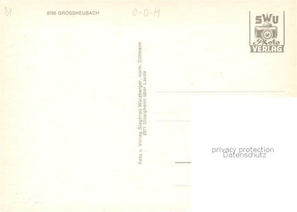 Grossheubach Kloster Engelberg Stufen Fachwerkhaus – Bild 2