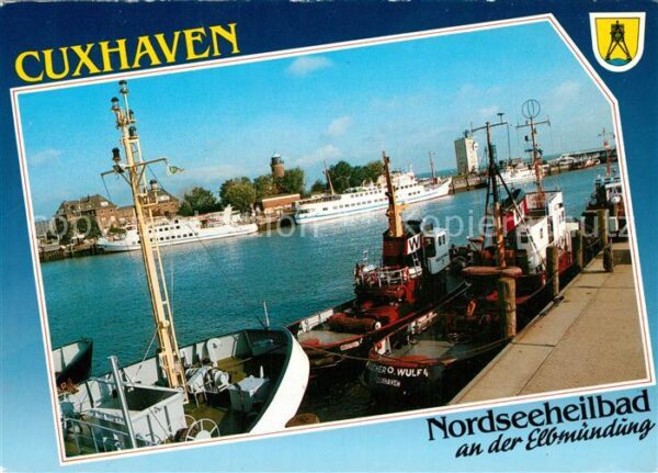 Cuxhaven Nordseebad Hafen