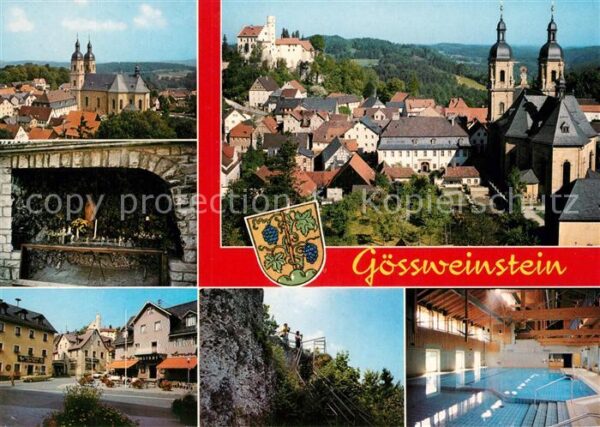 Goessweinstein Altstadt Kirche Schloss Gnadenbild Inne