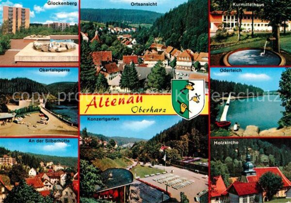Altenau Harz Ortsansicht Kurmittelhaus Holzkirche Ko