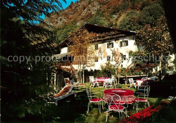 Meran Merano Gartenanlage Hotel Pension Sittnerhof