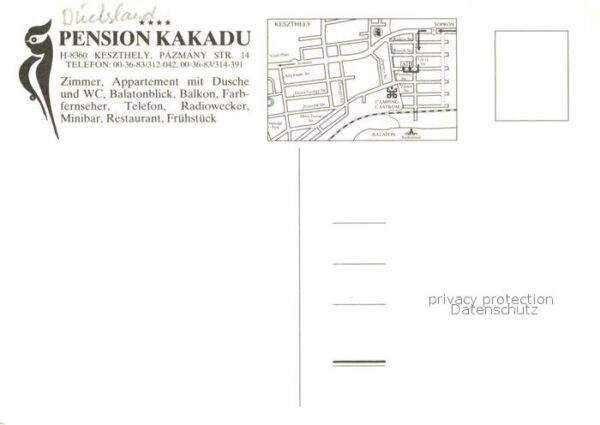 Keszthely Pension kakadu Rezeption Hallenbad – Bild 2