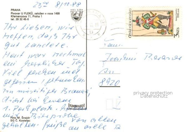 Praha Prahy Prague Pivovar U Fleku Brauerei und Restaurant – Bild 2