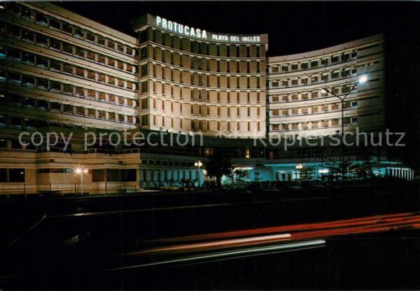 Playa del Ingles Hotel Protucasa de noche