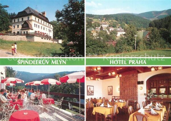 Spindleruv Mlyn Spindlermuehle Hotel Praha Restaurant Terrasse Landsch