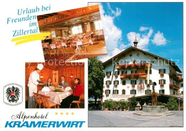 Mayrhofen Zillertal Alpenhotel Kramerwirt