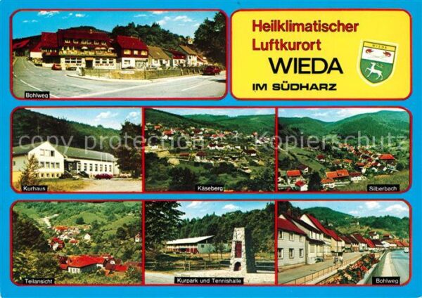 Wieda Bohlweg Kurhaus Käseberg Silberbach Kur