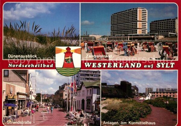 Westerland Sylt Dünen Strand Hotel Strandstrasse Anlage