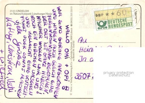 Undeloh Ortsmotive Heidschnucken Naturschutzpar – Bild 2