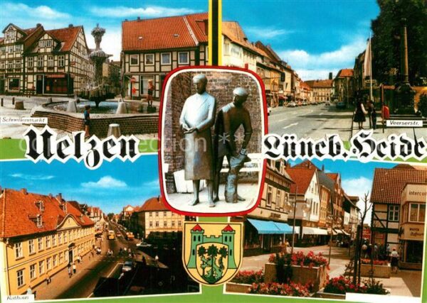Uelzen Lueneburger Heide Schnellenmarkt Rathaus Veerserstrasse I