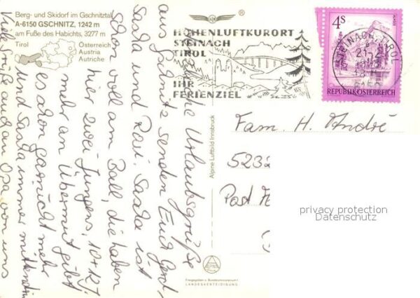Gschnitz Tirol Wintersportplatz Gschnitztal Habicht Fe – Bild 2