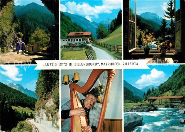 Mayrhofen Zillertal Tunnel Zillerklamm Gasthaus Zillergrund