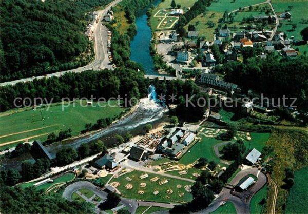 Coo Stavelot Les Cascades Wasserfälle Fliegeraufnahm